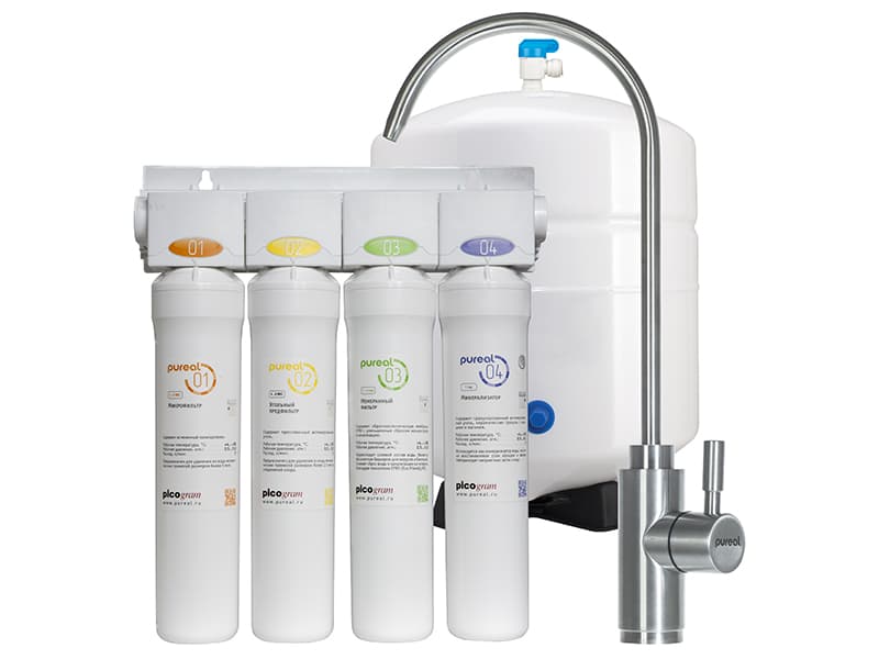 Корейский фильтр для воды PPR-1140 2,8 с краном